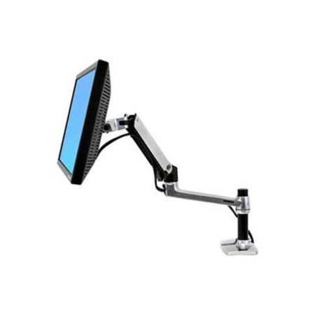 ERGOTRON Ergotron® LX Desk Monitor Arm, Polished Aluminum 45-241-026